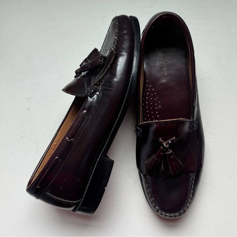 Bostonian Classic Kiltie Tassel Patent Loafers